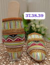 Wedding Wear Embroidered Flat Mules Summer Jutti Catalog
